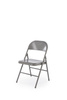 Krzesło składane K565 w kolorze popielatym 