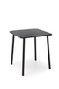 Stół BOSCO kwadratowy w kolorze czarnym 