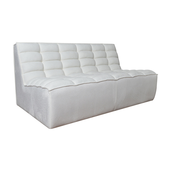 Stylowa sofa LINDA II z geometrycznymi przeszyciami