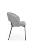 Krzesło K373 w kolorze popielatym 