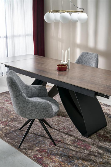 Krzesło z funkcją obracania K564 w popielatym kolorze