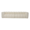 Sofa modułowa SOMA D tapicerowana SL(4)+SP(4)