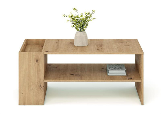 Nowoczesny stolik kawowy MURCIA w kolorze dąb artisan