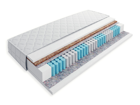 Materac twardy dwustronny BELLUCI COCONUT 90x200 cm