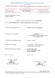 Designerski fotel gabinetowy GERONIMO w kolorze czarnym