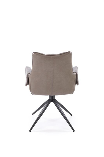 Krzesło z funkcją obrotu K579 w popielatym kolorze