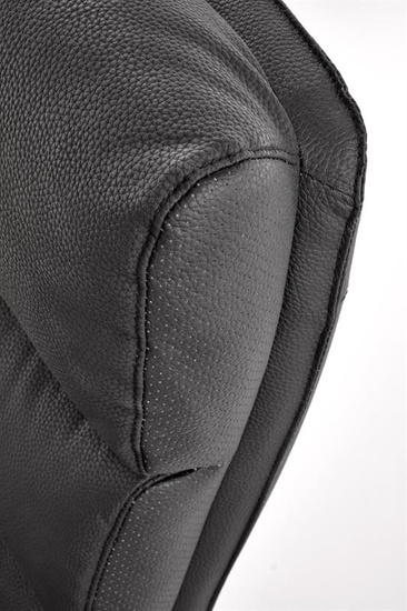 Fotel obrotowy ADRIANO 2 czarna ekoskóra z mechanizmem TILT