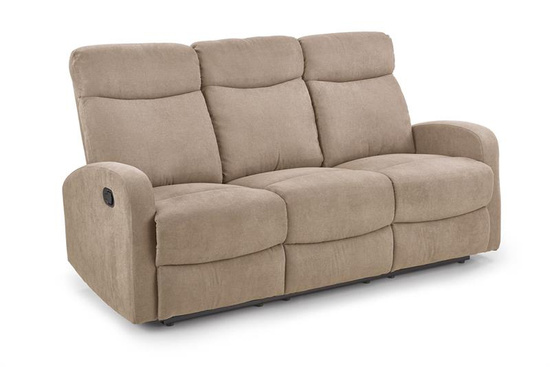 Sofa trzyosobowa z funkcją rozkładania OSLO 3S beżowy