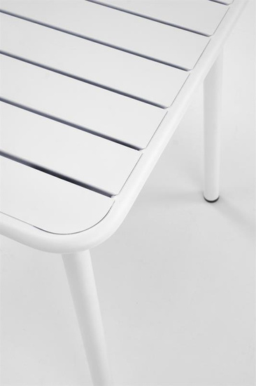 Stół BOSCO kwadratowy w kolorze białym 