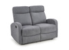 Sofa dwuosobowa z funkcją rozkładania OSLO 2S ciemny szary