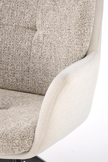 Krzesło z funkcją obracania K591 jasny szary