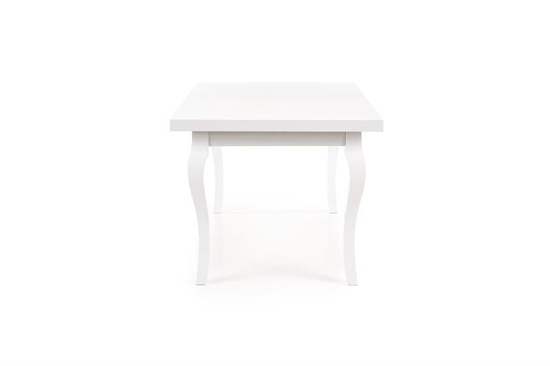 Rozkładany stół w stylu ludwikowskim MOZART biały 160-240