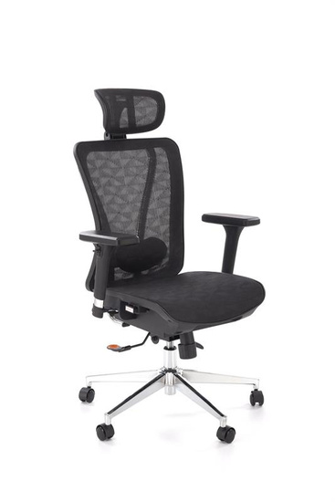 Fotel gabinetowy VIXEN w kolorze czarnym