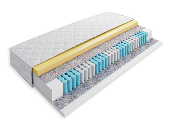 Materac miękki/średnio twardy dwustronny SOMNIA 90x200 cm