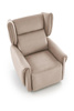 Fotel wypoczynkowy GELATO w beżowej tkaninie
