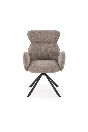 Krzesło z obrotowym siedziskiem K571 w kolorze ciemny beżowy