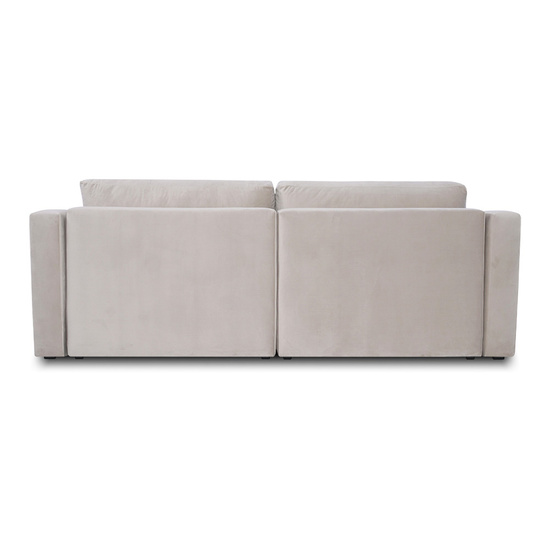 Nowoczesna sofa BETINA z funkcją spania i pojemnikiem na pościel