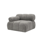 Stylowy SL - Element prosty lewy BORNEO z nowoczesnym designem