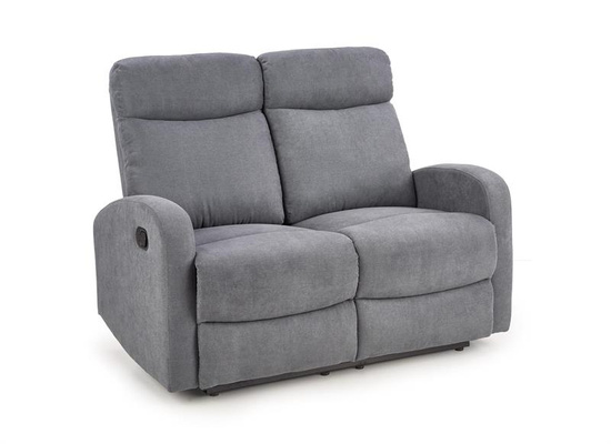 Sofa dwuosobowa z funkcją rozkładania OSLO 2S ciemny szary