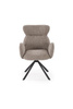 Krzesło z obrotowym siedziskiem K571 w kolorze ciemny beżowy