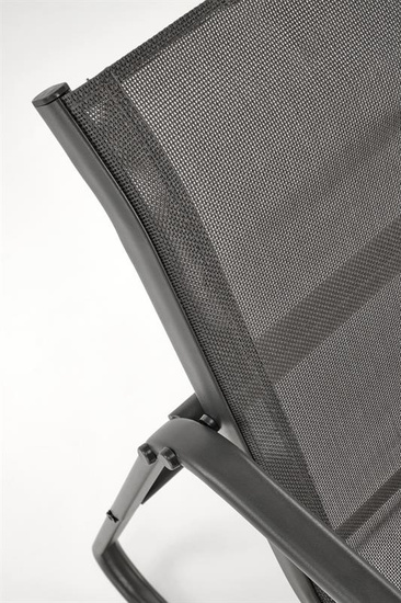 Zestaw ogrodowy CONOR w kolorze ciemny popiel / jasny popiel