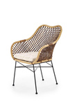 Krzesło K336 z rattanu naturalnego