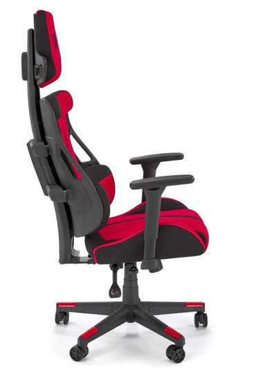 Nowoczesny fotel NITRO 2 czerwono-czarny