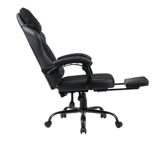 Fotel obrotowy gamingowy ELITE w kolorze czarnym