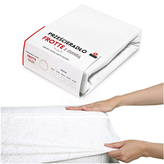 Prześcieradło 80 x 140 Frotte z Gumką Gaja 14