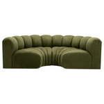 Sofa modułowa okrągła SOMA I tapicerowana RS+RS