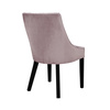 Eleganckie krzesło VIERA Chesterfield w stylu glamour