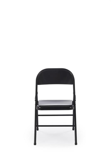 Krzesło składane K565 w kolorze czarnym 
