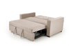 Sofa rozkładana PAULINIO beżowa tkanina