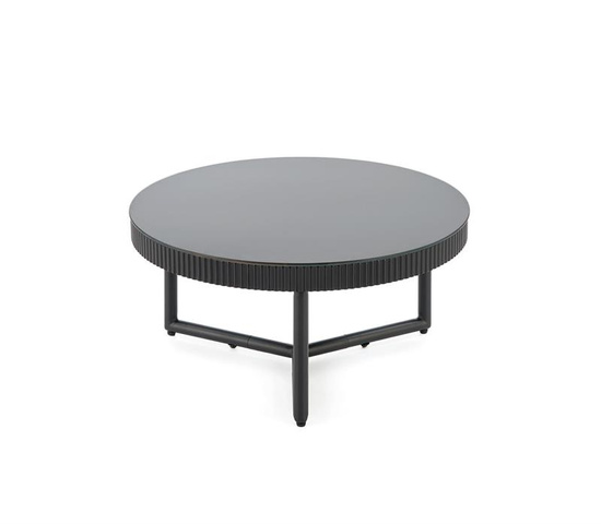 Ława COSMO S czarna okrągła fi60 cm