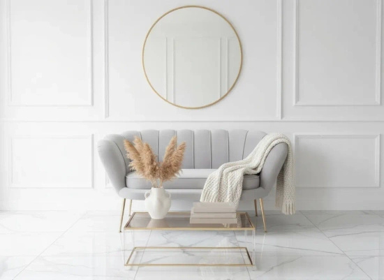 Nowoczesna sofa ARIEL w stylu glamour