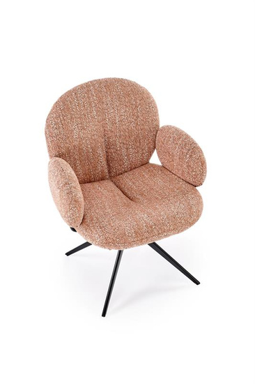 Krzesło z funkcją obracania K568 w kolorze cynamonowym