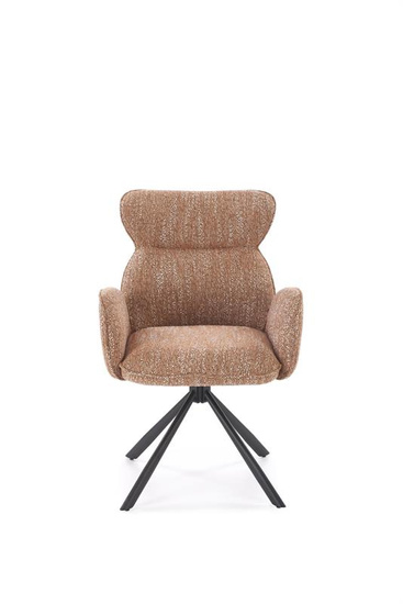 Krzesło z obrotowym siedziskiem K571 w cynamonowym kolorze