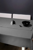 Bieżnik Plamoodporny z Mereżką 240_Szary 60x120