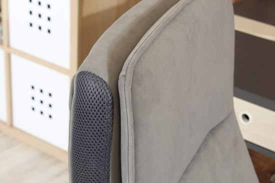 Fotel obrotowy do biura COMFI szary