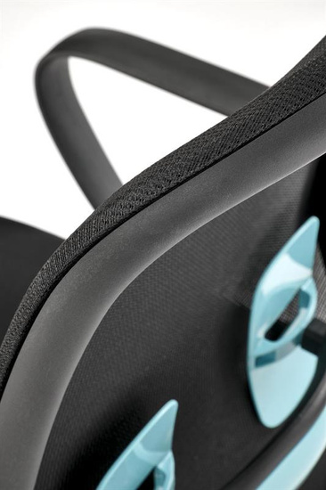 Fotel gabinetowy ORCANO w czarnym kolorze