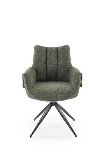 Krzesło z funkcją obrotu K579 w zielonym kolorze 