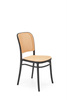 Krzesło K483 w kolorze naturalnym i czarnym 