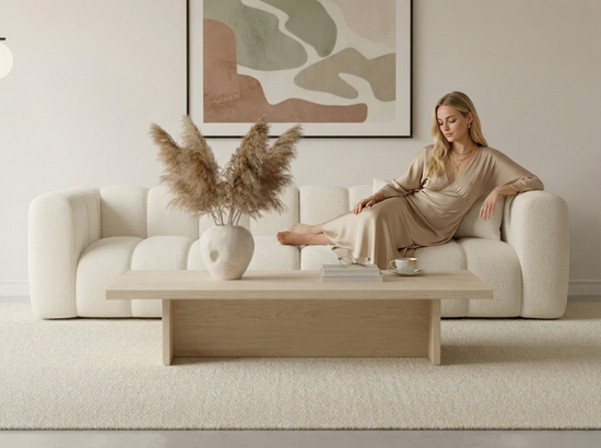 Sofa modułowa SOMA D tapicerowana SL(4)+SP(4)