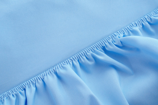 Prześcieradło Z Gumką Bolzano Niebieski 90x200