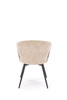 Krzesło K550 w kolorze beżowym 