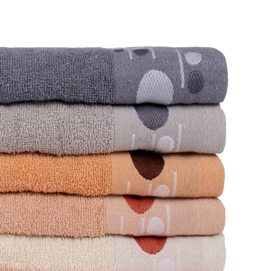 Komplet Ręczników 70 x 140 6szt. Bawełna Narcis 08