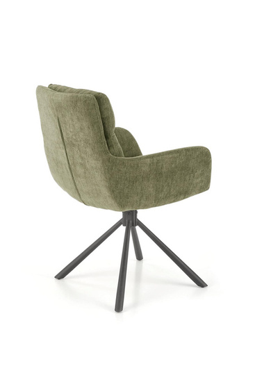 Stylowe krzesło K495 oliwkowe