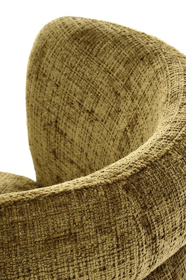 Krzesło kubełkowe K575 w oliwkowym kolorze