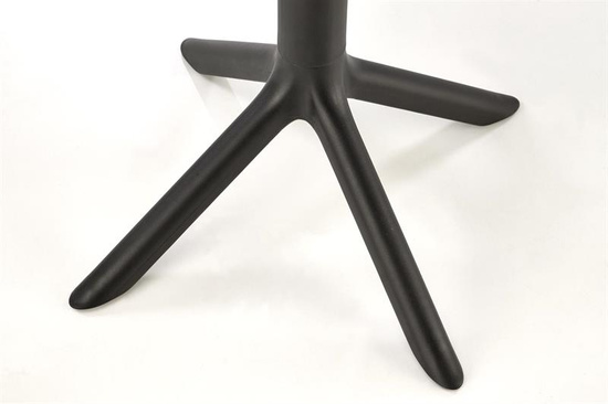 Okrągły stół CALVO w kolorze czarnym 