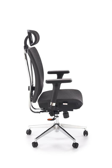 Fotel gabinetowy VIXEN w kolorze czarnym